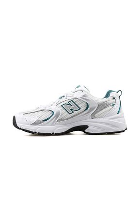 کفش پیاده روی سفید زنانه پارچه ای New Balance - کد 696792538
