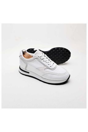 کفش کژوال سفید مردانه پاشنه کوتاه ( 4 - 1 cm ) پاشنه ساده کد 696880299