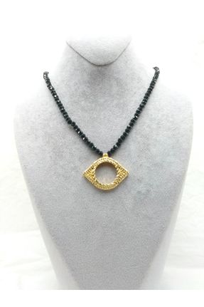 گردنبند جواهر طلائی زنانه پوشش لاکی کد 697151374