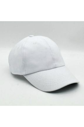 کلاه سفید زنانه پنبه (نخی) کد 697219445