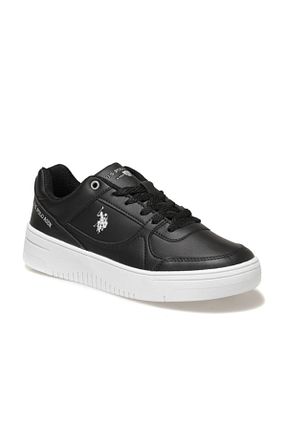 کفش اسنیکر مشکی زنانه بند دار U.S. Polo Assn. - کد 91033564