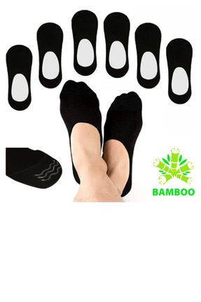 جوراب مشکی زنانه بامبو 6