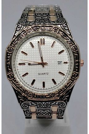 ساعت مچی طلائی مردانه 51-55 میلی متر bi dünya saat aksesuar - کد 93519004