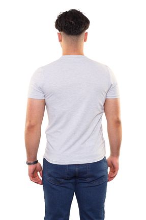 تیشرت سفید مردانه رگولار Lionette - کد 696176315