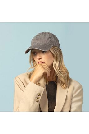 کلاه قهوه ای زنانه پنبه ای Goldmine - کد 696512585