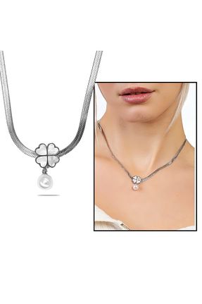 گردنبند استیل ( فولاد ) زنانه استیل (فولاد) Genel Markalar - کد 696891339