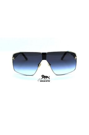 عینک آفتابی طلائی مردانه UV400 Tom Ford - کد 697446539