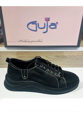 بابت مشکی زنانه چرم خالص Guja - کد 697455081