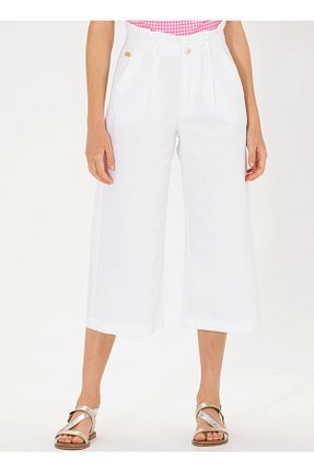 شلوار سفید زنانه بافتنی U.S. Polo Assn. - کد 698255961