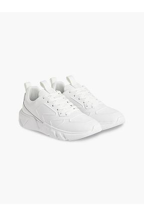 کفش اسنیکر سفید مردانه بند دار Calvin Klein - کد 697362904
