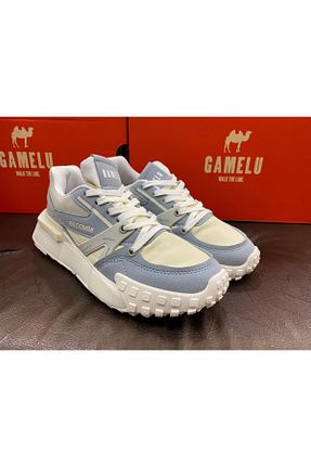 کفش اسنیکر آبی زنانه بند دار GAMELU - کد 698175691
