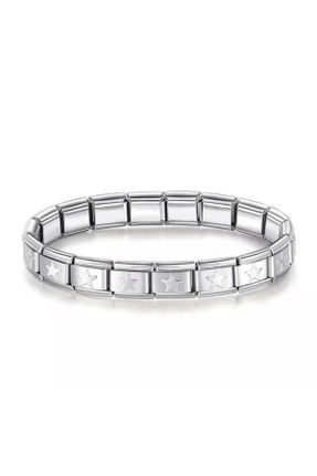 دستبند استیل زنانه فولاد ( استیل ) کد 698388818