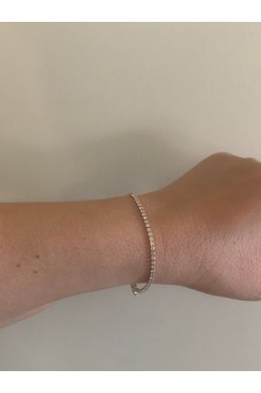 دستبند استیل طلائی زنانه فولاد ( استیل ) کد 698595151