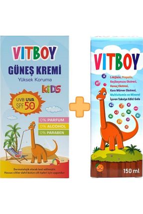 کرم ضد آفتاب صورت SPF 50 + Vitboy - کد 698362541