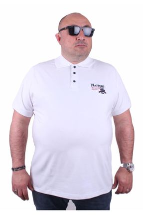 تی شرت سفید مردانه سایز بزرگ کد 698786809