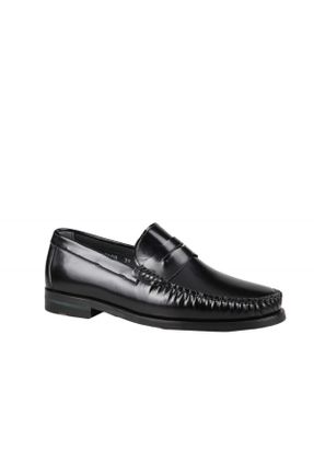 کفش کلاسیک مشکی مردانه پاشنه کوتاه ( 4 - 1 cm ) کد 699351354