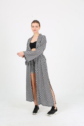 کیمونو و کافتان رنگی زنانه پلی استر EDSA - کد 699561571