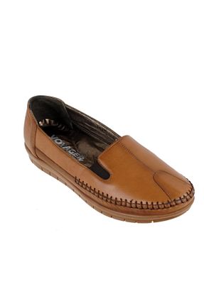 کفش کژوال قهوه ای زنانه پاشنه کوتاه (1 - 4 سانتی متر) Voyager - کد 43932211