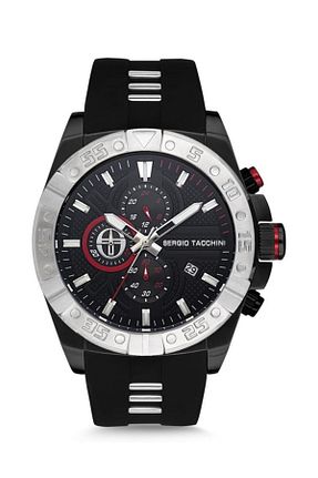 ساعت مچی سفید مردانه استل (فولاد) Sergio Tacchini - کد 4144408