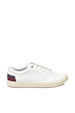 کفش اسنیکر سفید مردانه بند دار U.S. Polo Assn. - کد 3304043