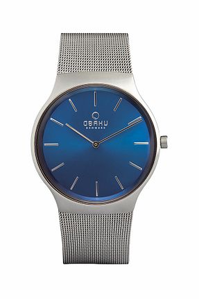 ساعت مچی طوسی مردانه استل (فولاد) Obaku - کد 4944661