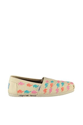 کفش کژوال سفید زنانه Toms - کد 864750