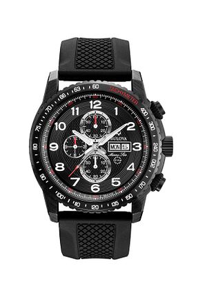 ساعت مچی سفید مردانه استل (فولاد) Bulova - کد 1929626