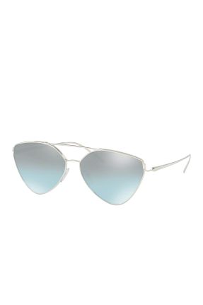 عینک آفتابی سفید زنانه UV400 Prada - کد 2911505