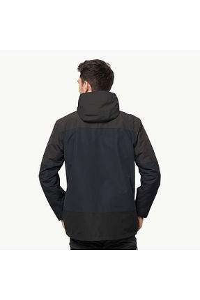 کاپشن مشکی مردانه پلی استر Jack Wolfskin - کد 700195089