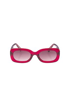 عینک آفتابی زرشکی زنانه UV400 hummel - کد 700483701