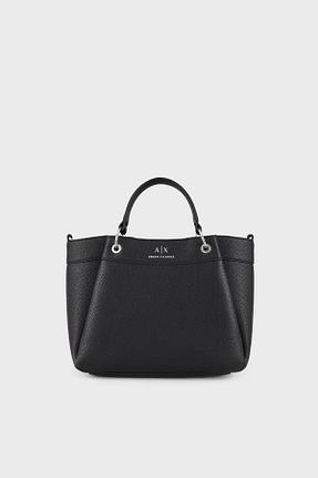 کیف دوشی مشکی زنانه پلی اورتان Armani Exchange - کد 700069127