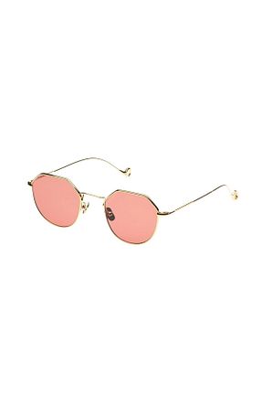 عینک آفتابی طلائی زنانه UV400 hummel - کد 700480890