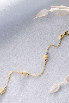 دستبند نقره صورتی زنانه 925 عیار Silvano Jewelry - کد 684192555