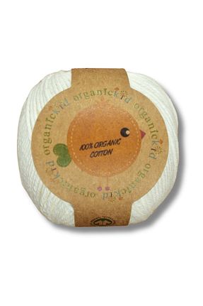 نخ بافندگی سفید OrganicKid - کد 700650736