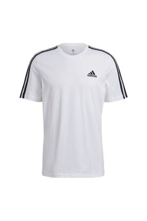 تی شرت سفید مردانه رگولار پارچه ای کد 94614341