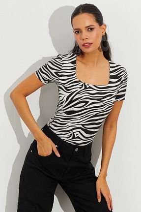 بلوز رنگی زنانه طرح دار Cool & Sexy - کد 700393057