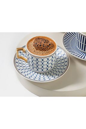 فنجان قهوه سرمه ای 2 نفره English Home - کد 701408997