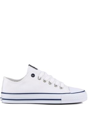 کفش کژوال سفید زنانه پاشنه کوتاه ( 4 - 1 cm ) پاشنه ساده کد 702297002