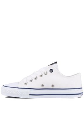 کفش کژوال سفید زنانه پاشنه کوتاه ( 4 - 1 cm ) پاشنه ساده کد 702297002