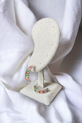 گوشواره جواهر زیرکن Serelia - کد 701212379
