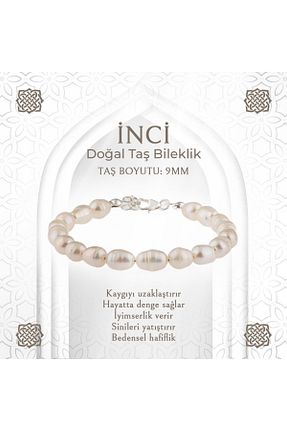 دستبند جواهر رنگی زنانه سنگ طبیعی Saff Doğal Taş - کد 684478567