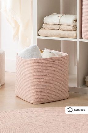 سبد صورتی Ocean Home Textile - کد 701936086