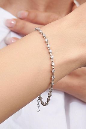دستبند نقره زنانه 925 عیار Tmt Silver - کد 702227527