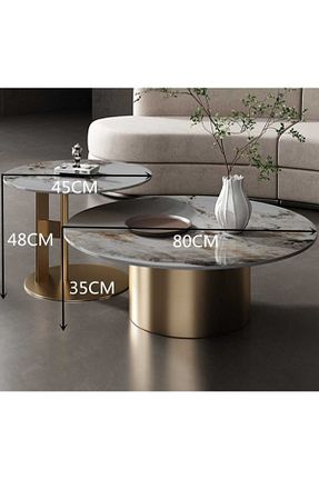 میز جلو مبلی سفید فلزی MODX HOME - کد 701477400