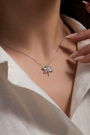 گردنبند نقره سفید زنانه 925 عیار ESSARE - کد 701547975