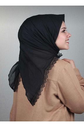 روسری مشکی 100 x 100 ALLURİNG - کد 99164448