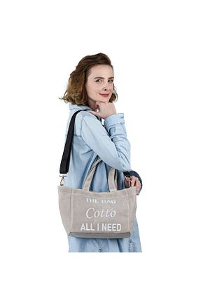 کیف دوشی بژ زنانه Cotto Shoes - کد 703277623