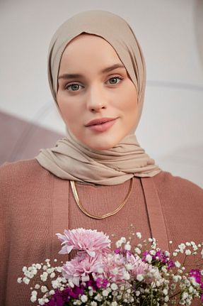 شال صورتی زنانه پنبه (نخی) کد 645216082