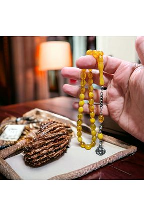 تسبیح زرد کهربا Budakoğulları - کد 702932967