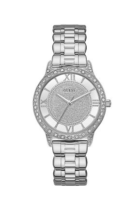 ساعت مچی سفید زنانه 36-40 میلی متر Guess - کد 2489652